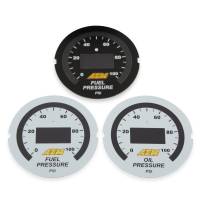 AEM - AEM 52mm Pressure (Oil or Fuel) Digital Gauge - Image 5