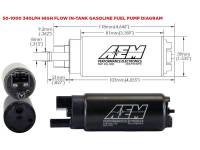 AEM - AEM 340LPH In Tank Fuel Pump Kit - Image 13