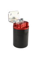 Aeromotive - Aeromotive SS Series Billet Canister Style Fuel Filter Anodized Black/Red - 10 Micron Fabric Element - Image 3