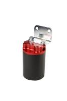 Aeromotive - Aeromotive Canister Fuel Filter - 3/8 NPT/100-Micron (Red Housing w/Black Sleeve) - Image 6