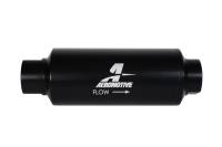 Aeromotive - Aeromotive In-Line Marine Filter - AN-12 - 40 Micron SS Element - Black Hardcoat Finish - Image 2