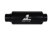 Aeromotive - Aeromotive In-Line Marine Filter - AN-12 - 40 Micron SS Element - Black Hardcoat Finish - Image 5