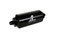 Aeromotive - Aeromotive In-Line Filter - (AN-6 Male) 10 Micron Microglass Element Bright Dip Black Finish - Image 3