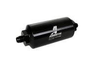 Aeromotive - Aeromotive In-Line Filter - (AN-6 Male) 10 Micron Microglass Element Bright Dip Black Finish - Image 6