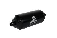 Aeromotive - Aeromotive In-Line Filter - (AN-6 Male) 10 Micron Fabric Element Bright Dip Black Finish - Image 2