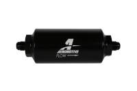 Aeromotive - Aeromotive In-Line Filter - (AN-6 Male) 10 Micron Fabric Element Bright Dip Black Finish - Image 3