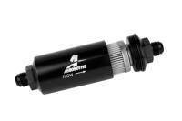 Aeromotive - Aeromotive In-Line Filter - (AN -8 Male) 40 Micron Stainless Mesh Element Bright Dip Black Finish - Image 7