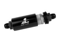 Aeromotive - Aeromotive In-Line Filter - (AN -10 Male) 40 Micron Stainless Mesh Element Bright Dip Black Finish - Image 5