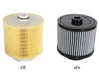 aFe - aFe MagnumFLOW Air Filters OER Pro DRY S 05-11 Audi A6 Quattro (C6) V6 3.2L - Image 2