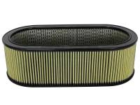 aFe - aFe MagnumFLOW Air Filters Round Racing PG7 A/F PG7 Oval Filter (18.13 x 7.25 x 6.0 w/EM) - 18-87001 - Image 1