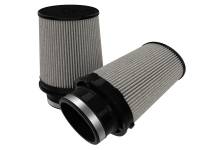 aFe Black Series Replacement Filter w/ Pro DRY S Media 4.5x3IN Fx6x5IN Bx5x3-.75 Tx7IN H - (Pair) - 21-90111-MA