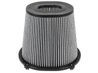 aFe - aFe Quantum Pro DRY S Air Filter Inverted Top - 5in Flange x 8in Height - Dry PDS - Image 1