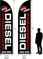 aFe - aFe Diesel Horspower Sold Here 12ft x 2.5ft Banner - Image 2