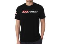 aFe - aFe POWER Short Sleeve Motorsport T-Shirt Black L - Image 1