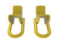 aFe - aFe Toyota Tundra 2022 V6-3.5L (tt) Front Tow Hook Yellow - Image 4