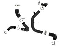 aFe - aFe BladeRunner 15-20 VW GTI (MKVII) L4-2.0L (t) Aluminum Hot and Cold Charge Pipe Kit Black - Image 5