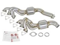 aFe - aFe Twisted Steel Headers (Catted) 01-06 BMW M3 L6-3.2L S54 - Image 6