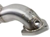 aFe - aFe 09-13 MINI Cooper S (R56) L4 1.6L (t) Twisted Steel Down Pipe 2-1/2in 304 Stainless Steel w/ Cat - Image 6