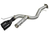 aFe MACHForce XP 08-13 BMW 135i L6-2.0L N54/N55 3in. 304 SS Axle-Back Exhaust w/Black Tips - 49-36302-B