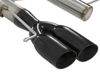 aFe - aFe MACHForce XP 08-13 BMW 135i L6-2.0L N54/N55 3in. 304 SS Axle-Back Exhaust w/Black Tips - Image 2