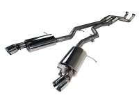 aFe MACHForce XP 11-12 BMW 335i L6-3.0L N55 E90/92 304SS 2.75in. Cat-Back Exhaust System - 49-36306