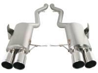 aFe MACHForce XP Exhaust Cat-Back SS-304 08-13 BMW M3 (E90) V8-4.0L - 49-36311-P