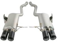 aFe MACHForce XP Exhaust Cat-Back 2.5in Dia Carbon Fiber Tips SS-304 07-13 BMW M3 (E92/93) V8 4.0L - 49-36312-C