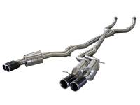 aFe MACHForce XP Exhaust 304SS Cat-Back w/ Carbon Fiber Tips 12-13 BMW M5 (F10) V8 4.4L (tt) - 49-36317-C