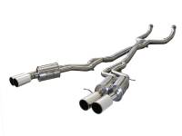 aFe MACHForce XP Exhaust 304SS Cat-Back w/ Polished Tips 12-13 BMW M5 (F10) V8 4.4L (tt) - 49-36317-P