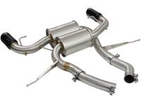 aFe - aFe MACHForce XP 2.5in Axle Back Stainless Exhaust w/ Black Tips 07-13 BMW 335i 3.0L L6 (E90/92) N55 - Image 5