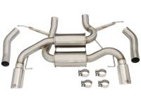 aFe - aFe MACHForce XP 2.5in Axle Back Stainless Exhaust w/ Polished Tips 07-13 BMW 335i 3.0L L6 (E90/92) - Image 6