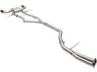 aFe - aFe MACHForce XP SS-304 Black Tip 3.0in-2.5in Dia Cat Back Exhaust 11-13 BMW 335i (E90/E92) 3.0L - Image 6