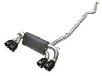 aFe - aFe 16-18 BMW M2 L6-3.0L MACH Force-Xp 3in to 2.5in 304 SS Cat-Back Exhaust System-Quad Black Tips - 49-36330-1B - Image 1