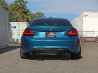 aFe - aFe 16-18 BMW M2 L6-3.0L MACH Force-Xp 3in to 2.5in 304 SS Cat-Back Exhaust System-Quad Black Tips - 49-36330-1B - Image 7