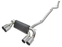 aFe 16-18 BMW M2 L6-3.0L MACH Force-Xp 3in to 2.5in 304 SS Cat-Back Exhaust System-Quad Polish Tips - 49-36330-1P