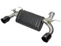 aFe MACHForce XP 16-17 BMW 340i/iX 440i/iX L6-3.0L (t) SS Axle-Back Exhaust w/Black Tip - 49-36335-B