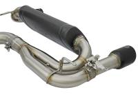 aFe - aFe MACHForce XP 16-17 BMW 340i/iX 440i/iX L6-3.0L (t) SS Axle-Back Exhaust w/Black Tip - Image 2