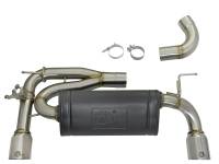 aFe - aFe MACHForce XP 16-17 BMW 340i/iX 440i/iX L6-3.0L (t) SS Axle-Back Exhaust w/Polished Tips - Image 7