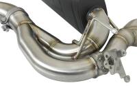 aFe - aFe MACH Force-Xp 2-1/2in SS Axle Back Exhaust w/Black Tips 15+ BMW M3/M4 (F80/F82) L6 3.0L (tt) S55 - Image 3