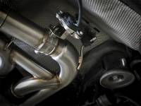 aFe - aFe MACH Force-Xp 3.5in. 304 SS C/B Exhaust System 15-18 BMW X5 M (F85) V8-4.4L (tt) - Black Tip - Image 4