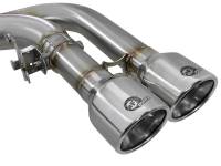 aFe - aFe MACH Force-Xp 3.5in. 304 SS C/B Exhaust w/o Muffler 15-18 BMW X5 M V8-4.4L (tt) - Polished Tip - Image 7