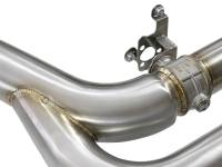 aFe - aFe MACH Force-Xp 3.5in. 304 SS C/B Exhaust w/o Muffler 15-18 BMW X5 M V8-4.4L (tt) - Polished Tip - Image 8