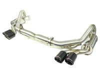 aFe MACHForce XP 12-16 Porsche 911 Carrera H6-3.8L SS-304 Cat-Back Exhaust w/Carbon Fiber Tips - 49-36406-1C