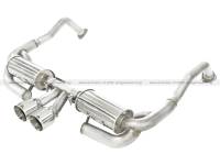 aFe ELITE 05-12 Porsche Boxster S (987.1-987.2) H6 3.4L 304SS Dual Cat-Back w/Dual Polished Tip Exht - 49-36409