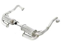 aFe MACHForce XP Exhaust Cat-Back 2in SS-304 Cat-Back Exhaust for 05-08 Porsche Boxster S (987.1) H6 - 49-36411