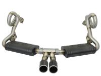 aFe - aFe MACHForce-Xp 2in 304 SS Cat-Back Exhaust w/Carbon Fiber Tips 13-16 Porsche Boxster 2.7L/3.4L - Image 8