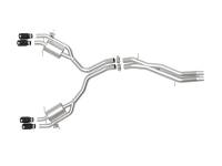 aFe - aFe 18-20 Audi RS5 Coupe MACH Force-Xp 3in to 2.5in 304 SS Axle-Back Exhaust System (Quad Black Tip) - Image 5