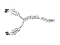 aFe - aFe 18-20 Audi RS5 Coupe MACH Force-Xp 3in to 2.5in 304 SS Axle-Back Exhaust System-Quad Carbon Tips - Image 7