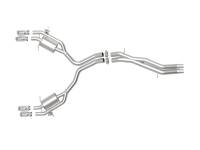 aFe - aFe 18-20 Audi RS5 Coupe MACH Force-Xp 3in to 2.5in 304 SS Axle-Back Exhaust System-Quad Polish Tips - 49-36427-P - Image 5