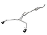 afe MACH Force-Xp 13-16 Audi Allroad L4 SS Cat-Back Exhaust w/Black Tips - 49-36438-B